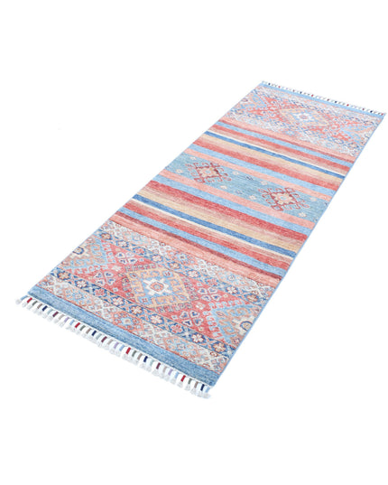 Khurjeen 2' 5" X 6' 5" Hand Knotted Wool Rug 2' 5" X 6' 5" (74 X 196) / Multi / Wool