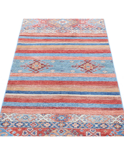 Khurjeen 2' 5" X 6' 5" Hand Knotted Wool Rug 2' 5" X 6' 5" (74 X 196) / Multi / Wool