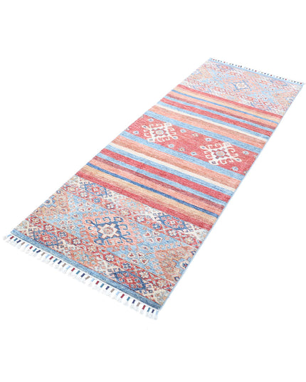 Khurjeen 2' 6" X 6' 8" Hand Knotted Wool Rug 2' 6" X 6' 8" (76 X 203) / Multi / Wool