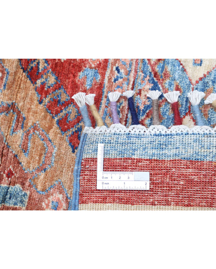 Khurjeen 3' 1" X 5' 0" Hand Knotted Wool Rug 3' 1" X 5' 0" (94 X 152) / Multi / Wool