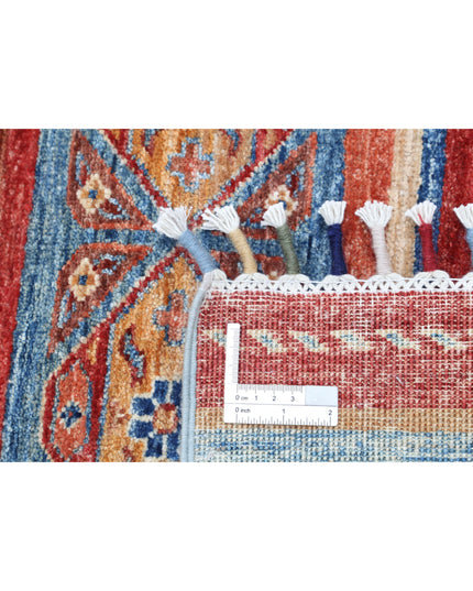 Khurjeen 2' 11" X 4' 8" Hand Knotted Wool Rug 2' 11" X 4' 8" (89 X 142) / Multi / Wool