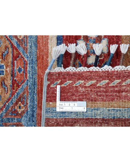 Khurjeen 3' 1" X 4' 8" Hand Knotted Wool Rug 3' 1" X 4' 8" (94 X 142) / Multi / Wool