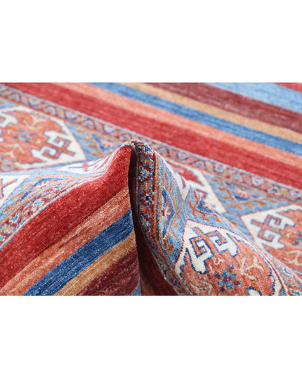 Khurjeen 3' 0" X 4' 10" Hand Knotted Wool Rug 3' 0" X 4' 10" (91 X 147) / Multi / Wool