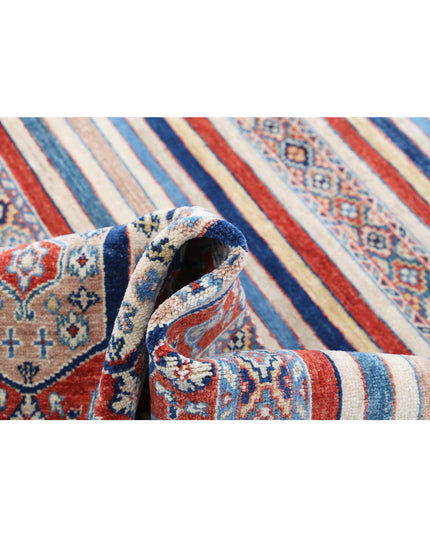 Khurjeen 3' 11" X 5' 10" Hand Knotted Wool Rug 3' 11" X 5' 10" (119 X 178) / Multi / Wool