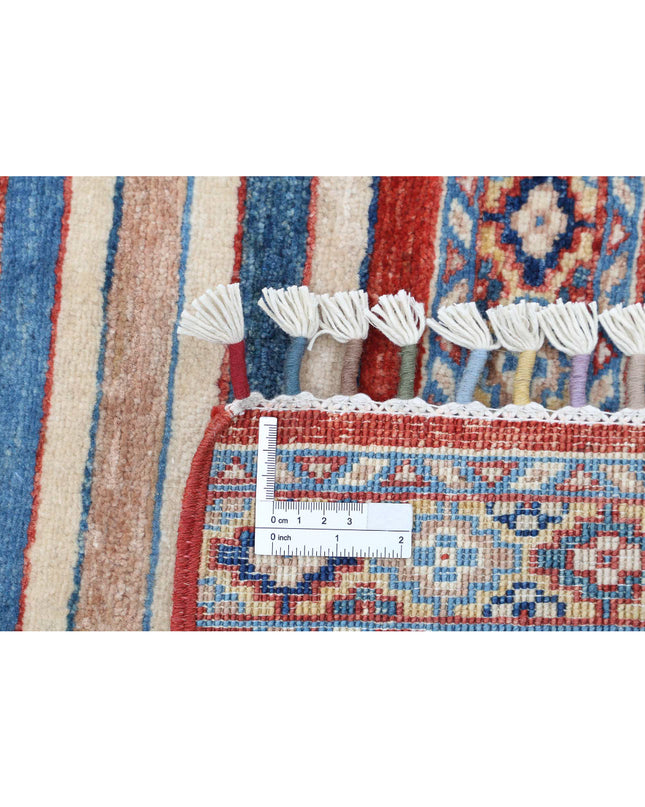 Khurjeen 3' 11" X 5' 10" Hand Knotted Wool Rug 3' 11" X 5' 10" (119 X 178) / Multi / Wool