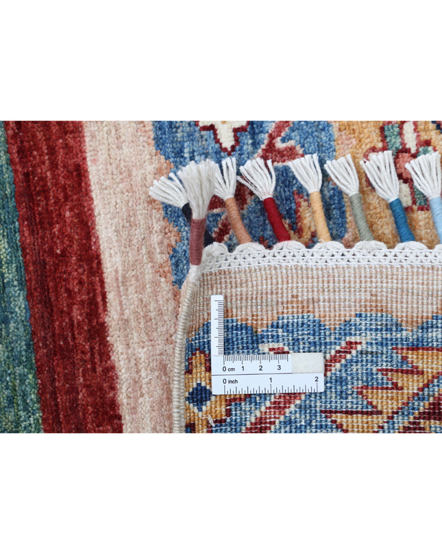 Khurjeen 4' 9" X 6' 6" Hand Knotted Wool Rug 4' 9" X 6' 6" (145 X 198) / Multi / Wool