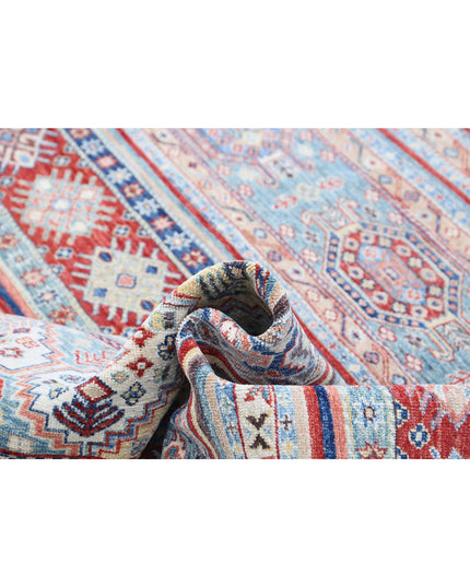 Khurjeen 7' 10" X 8' 10" Hand Knotted Wool Rug 7' 10" X 8' 10" (239 X 269) / Multi / Wool