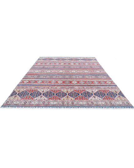 Khurjeen 8' 7" X 11' 11" Hand Knotted Wool Rug 8' 7" X 11' 11" (262 X 363) / Multi / Wool