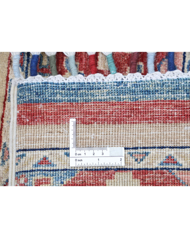 Khurjeen 8' 9" X 12' 2" Hand Knotted Wool Rug 8' 9" X 12' 2" (267 X 371) / Red / Wool