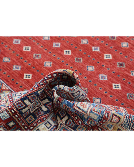 Khurjeen 9' 7" X 13' 6" Hand Knotted Wool Rug 9' 7" X 13' 6" (292 X 411) / Red / Wool