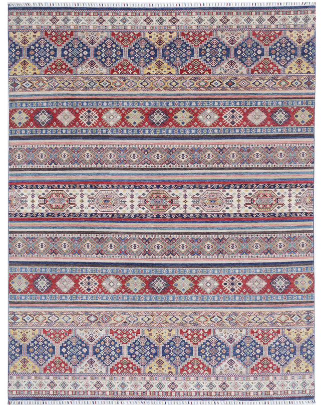 Khurjeen 8' 8" X 11' 8" Hand Knotted Wool Rug 8' 8" X 11' 8" (264 X 356) / Multi / Wool