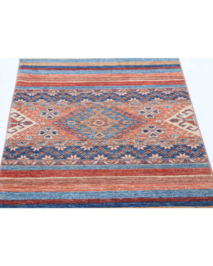 Khurjeen 2' 9" X 3' 9" Hand Knotted Wool Rug 2' 9" X 3' 9" (84 X 114) / Multi / Wool