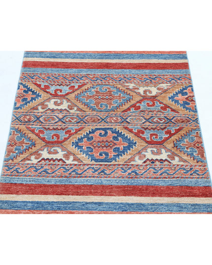 Khurjeen 2' 8" X 3' 10" Hand Knotted Wool Rug 2' 8" X 3' 10" (81 X 117) / Multi / Wool