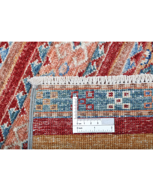 Khurjeen 2' 8" X 3' 9" Hand Knotted Wool Rug 2' 8" X 3' 9" (81 X 114) / Multi / Wool