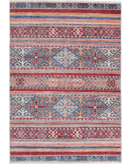 Khurjeen 2' 8" X 3' 10" Hand Knotted Wool Rug 2' 8" X 3' 10" (81 X 117) / Multi / Wool