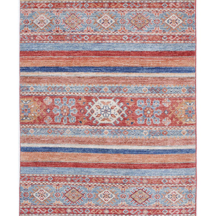 Khurjeen 2' 8" X 3' 11" Hand Knotted Wool Rug 2' 8" X 3' 11" (81 X 119) / Multi / Wool
