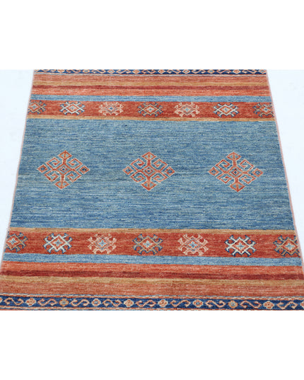 Khurjeen 2' 7" X 3' 11" Hand Knotted Wool Rug 2' 7" X 3' 11" (79 X 119) / Multi / Wool