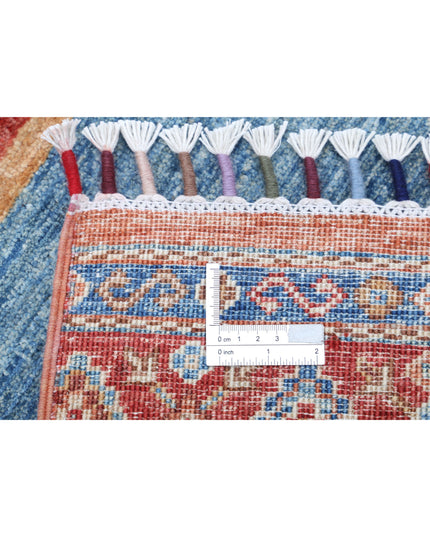 Khurjeen 2' 7" X 3' 9" Hand Knotted Wool Rug 2' 7" X 3' 9" (79 X 114) / Multi / Wool