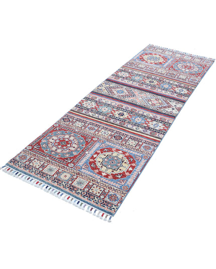 Khurjeen 2' 8" X 8' 0" Hand Knotted Wool Rug 2' 8" X 8' 0" (81 X 244) / Multi / Wool