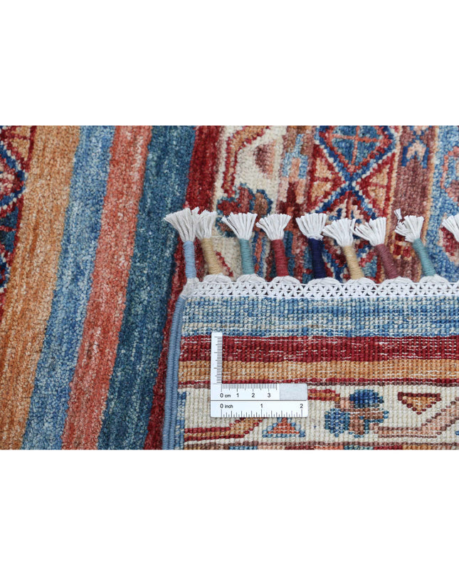 Khurjeen 2' 6" X 8' 2" Hand Knotted Wool Rug 2' 6" X 8' 2" (76 X 249) / Multi / Wool