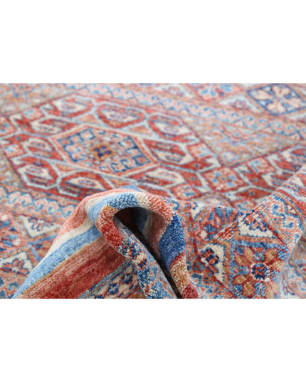 Khurjeen 2' 11" X 4' 8" Hand Knotted Wool Rug 2' 11" X 4' 8" (89 X 142) / Multi / Wool
