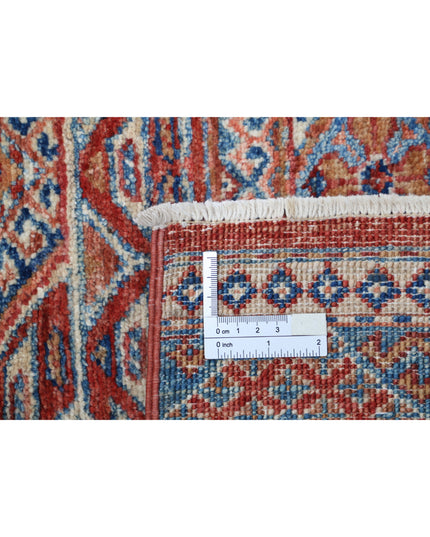 Khurjeen 2' 11" X 4' 8" Hand Knotted Wool Rug 2' 11" X 4' 8" (89 X 142) / Multi / Wool