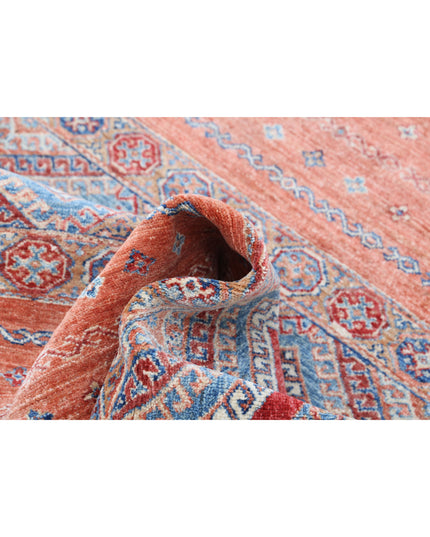 Khurjeen 3' 4" X 4' 9" Hand Knotted Wool Rug 3' 4" X 4' 9" (101 X 145) / Multi / Wool