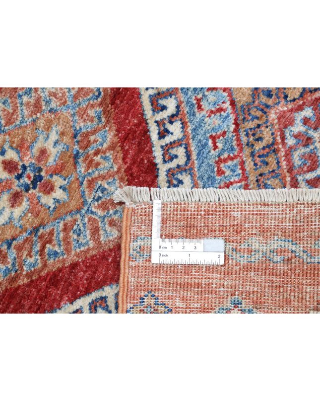 Khurjeen 3' 4" X 4' 9" Hand Knotted Wool Rug 3' 4" X 4' 9" (101 X 145) / Multi / Wool