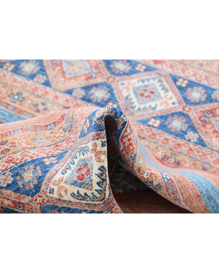 Khurjeen 3' 4" X 5' 1" Hand Knotted Wool Rug 3' 4" X 5' 1" (101 X 155) / Multi / Wool