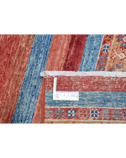 Khurjeen 3' 4" X 5' 1" Hand Knotted Wool Rug 3' 4" X 5' 1" (101 X 155) / Multi / Wool