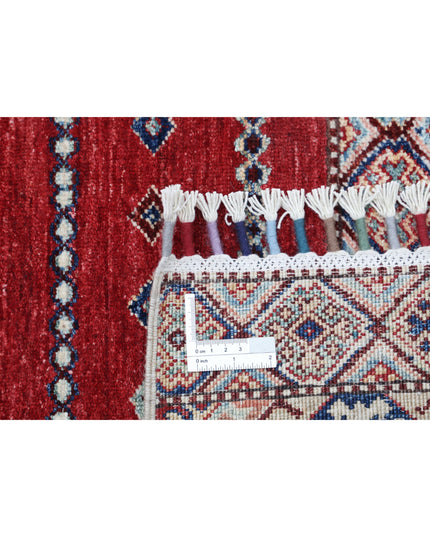 Khurjeen 5' 6" X 7' 2" Hand Knotted Wool Rug 5' 6" X 7' 2" (168 X 219) / Multi / Wool