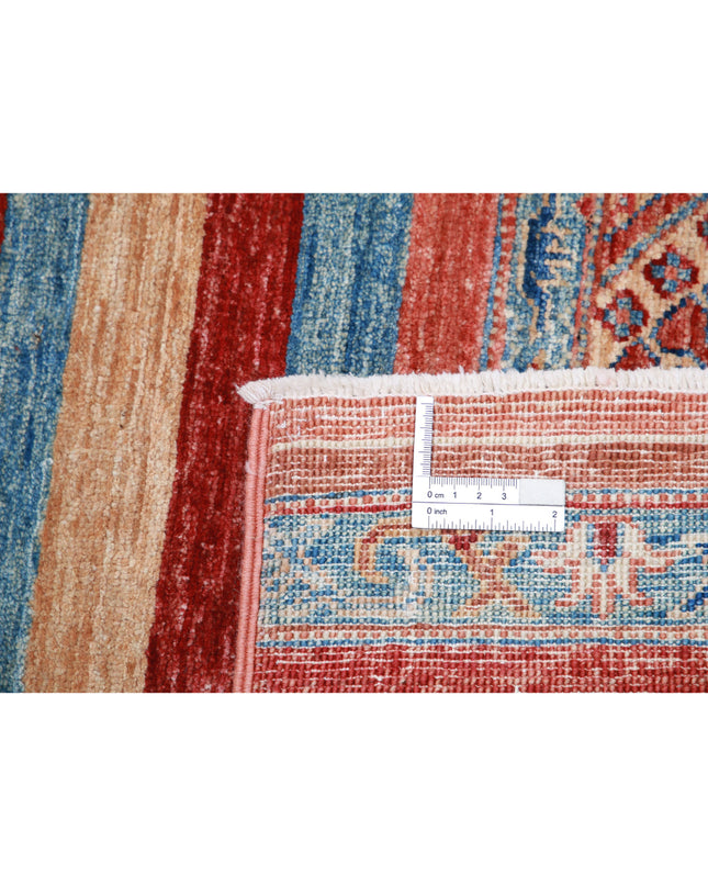 Khurjeen 6' 7" X 9' 8" Hand Knotted Wool Rug 6' 7" X 9' 8" (201 X 295) / Multi / Wool