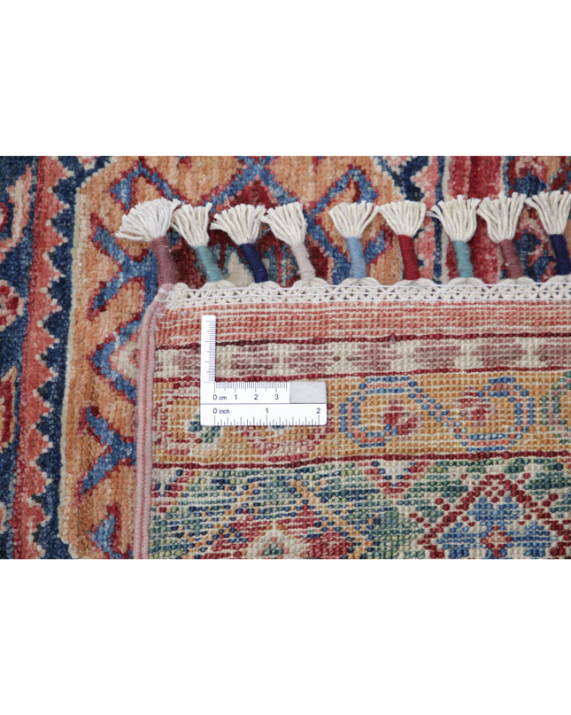 Khurjeen 6' 8" X 9' 7" Hand Knotted Wool Rug 6' 8" X 9' 7" (203 X 292) / Multi / Wool