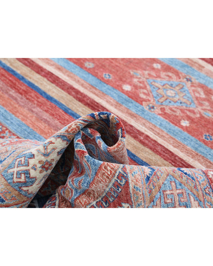 Khurjeen 6' 8" X 9' 7" Hand Knotted Wool Rug 6' 8" X 9' 7" (203 X 292) / Multi / Wool