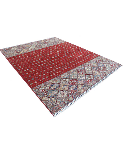 Khurjeen 7' 9" X 9' 8" Hand Knotted Wool Rug 7' 9" X 9' 8" (236 X 295) / Multi / Wool