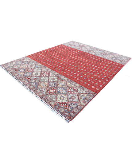 Khurjeen 7' 9" X 9' 8" Hand Knotted Wool Rug 7' 9" X 9' 8" (236 X 295) / Multi / Wool