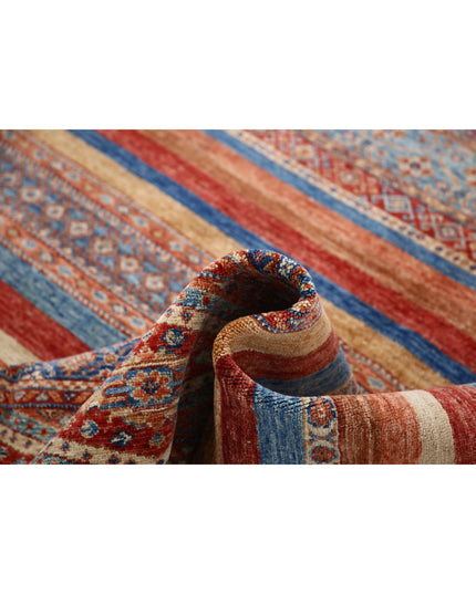 Khurjeen 6' 7" X 10' 0" Hand Knotted Wool Rug 6' 7" X 10' 0" (201 X 305) / Multi / Wool