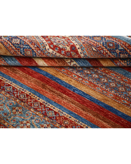 Khurjeen 6' 7" X 10' 0" Hand Knotted Wool Rug 6' 7" X 10' 0" (201 X 305) / Multi / Wool