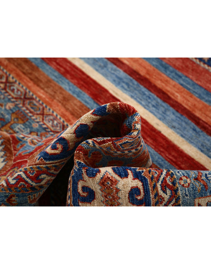 Khurjeen 6' 9" X 9' 8" Hand Knotted Wool Rug 6' 9" X 9' 8" (206 X 295) / Multi / Wool