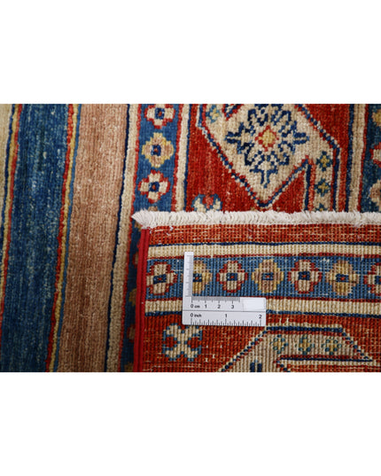 Khurjeen 5' 6" X 7' 7" Hand Knotted Wool Rug 5' 6" X 7' 7" (168 X 231) / Multi / Wool