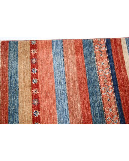 Khurjeen 5' 6" X 7' 8" Hand Knotted Wool Rug 5' 6" X 7' 8" (168 X 234) / Multi / Wool