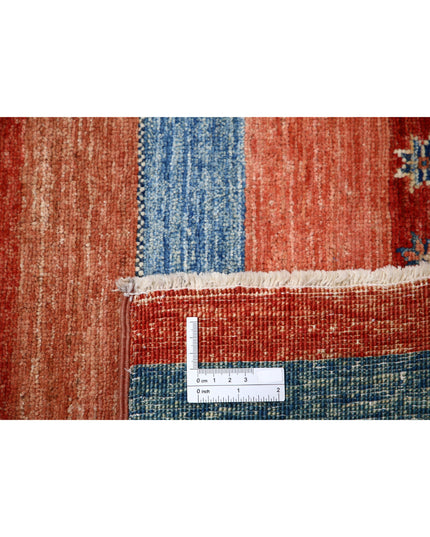 Khurjeen 5' 6" X 7' 8" Hand Knotted Wool Rug 5' 6" X 7' 8" (168 X 234) / Multi / Wool