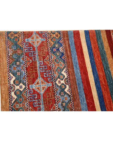 Khurjeen 5' 9" X 7' 9" Hand Knotted Wool Rug 5' 9" X 7' 9" (175 X 236) / Multi / Wool