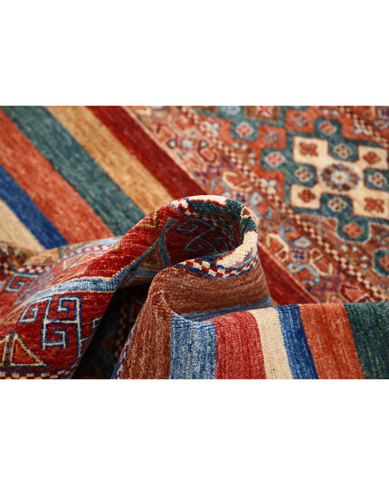 Khurjeen 5' 9" X 7' 9" Hand Knotted Wool Rug 5' 9" X 7' 9" (175 X 236) / Multi / Wool