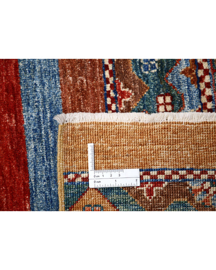 Khurjeen 5' 9" X 7' 9" Hand Knotted Wool Rug 5' 9" X 7' 9" (175 X 236) / Multi / Wool