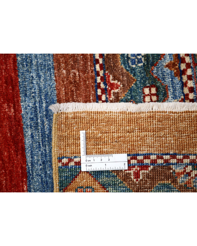 Khurjeen 5' 9" X 7' 9" Hand Knotted Wool Rug 5' 9" X 7' 9" (175 X 236) / Multi / Wool