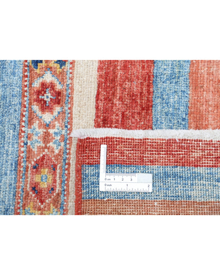 Khurjeen 5' 7" X 8' 1" Hand Knotted Wool Rug 5' 7" X 8' 1" (170 X 246) / Red / Wool