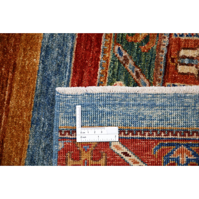 Khurjeen 6' 9" X 9' 10" Hand Knotted Wool Rug 6' 9" X 9' 10" (206 X 300) / Multi / Multi