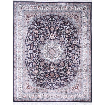 Legacy Hand-Knotted Art Silk Rug IVA0030480 - Natalia Rugs