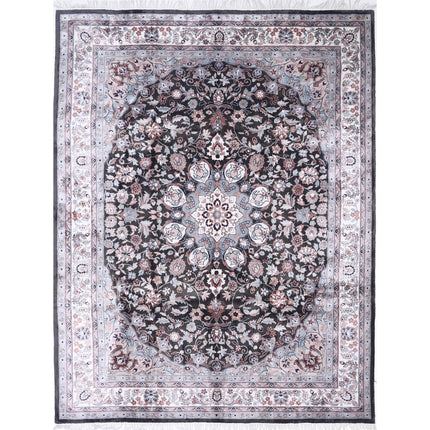 Legacy Hand-Knotted Art Silk Rug IVA0030483 - Natalia Rugs